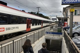 La gare de Cossonay (VD) a été le théâtre dimanche matin à l'aube d'un accident de la route peu commun, une voiture finissant son embardée sur les voies et perturbant le trafic ferroviaire (archives).